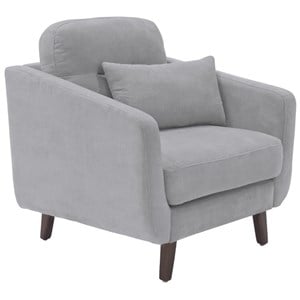 Serta at Home Sierra Accent Chair in Smoke Gray