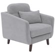 Serta at Home Sierra Accent Chair in Smoke Gray