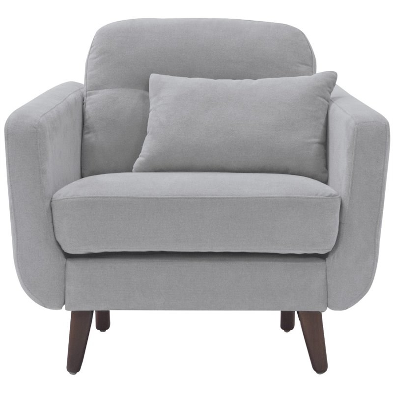 Serta at Home Sierra Accent Chair in Smoke Gray