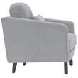Serta at Home Sierra Accent Chair in Smoke Gray