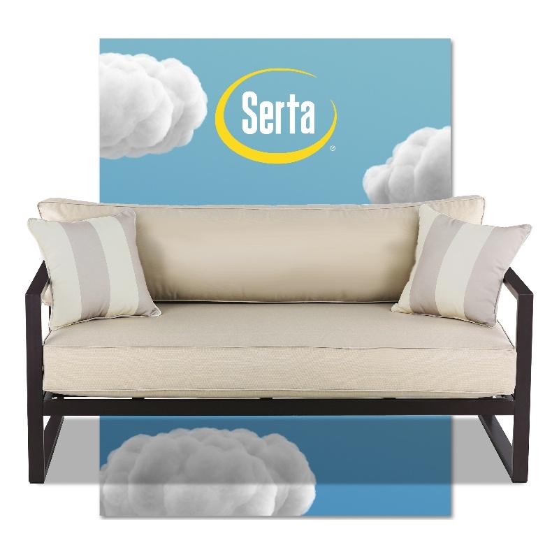 Serta Catalina Outdoor Sofa in Bronze