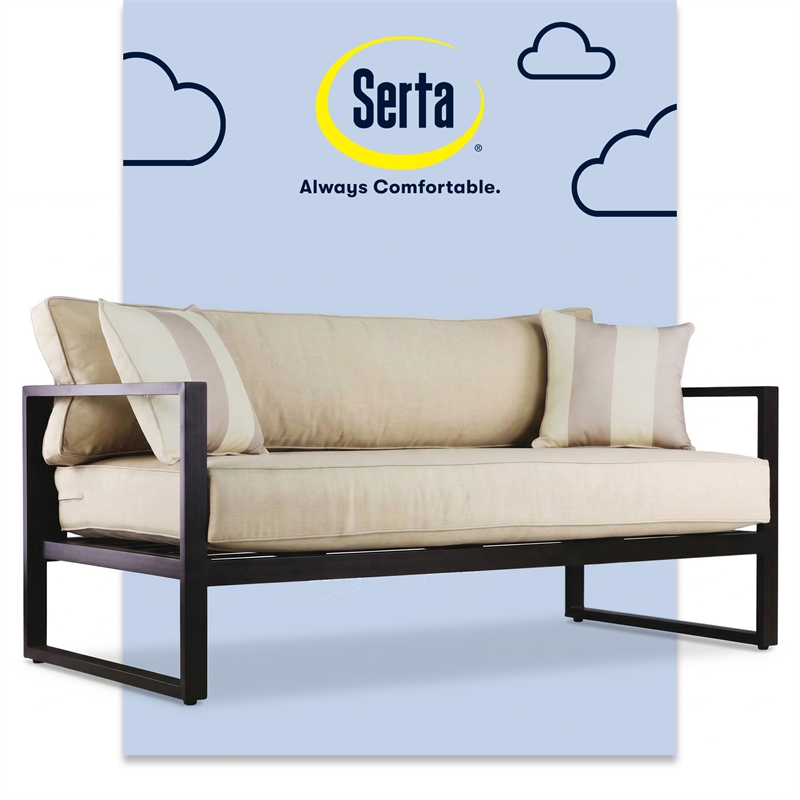 Serta Catalina Outdoor Sofa in Bronze