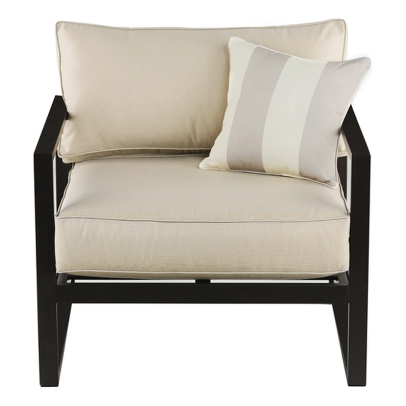 Serta Catalina Outdoor Arm Chair in Bronze