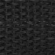 Serta Laguna 2 Piece Wicker Patio Sofa Set in Black