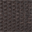 Serta Laguna Wicker Patio Ottoman in Brown