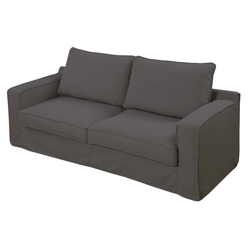 Serta Colton Sofa With Slipcover In Brown Uph2001271 Serta Colton Sofa With Slipcover In Brown