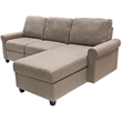 Serta at Home Copenhagen Right Facing Reclining Sectional in Beige