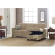 Serta Palisades Reclining Sectional Sofa with Right Storage Chaise Beige