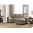 Serta at Home Palisades Right Facing Reclining Sectional in Beige