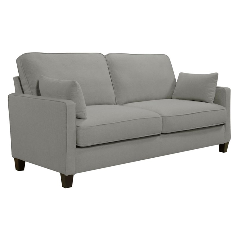 Serta At Home Nina Chenille Sofa In Gray