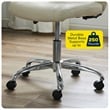 Serta at Home Essentials Faux Leather Office Chair in Cream
