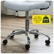 Serta at Home Essentials Faux Leather Office Chair in Blue Sky