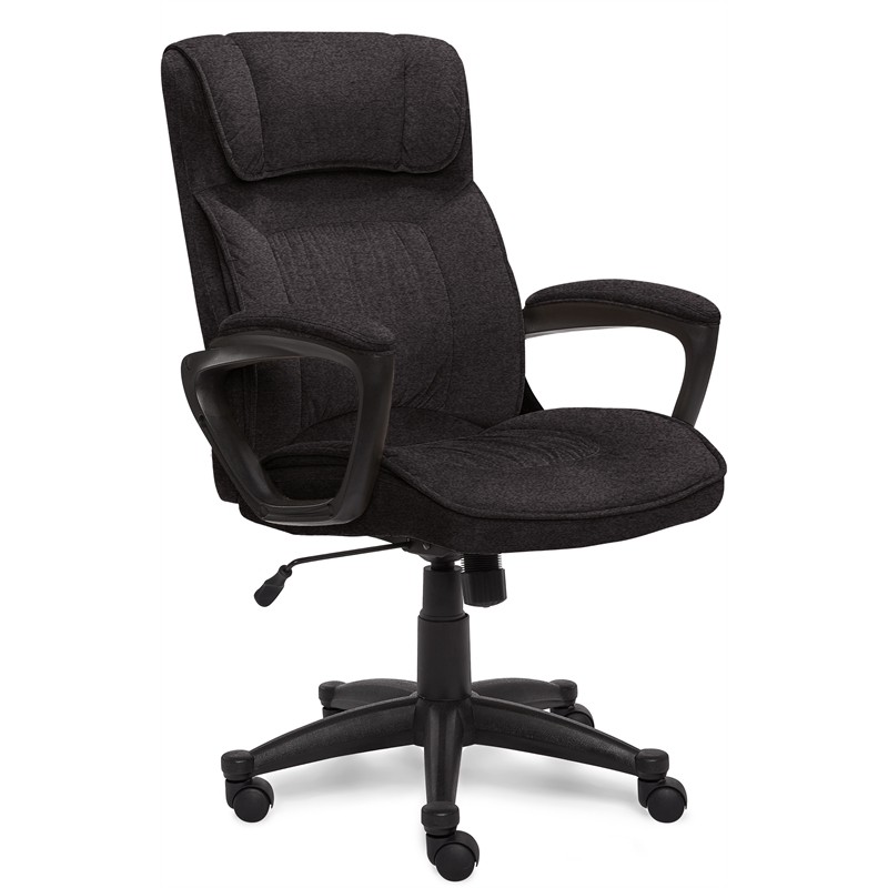 Serta At Home Style Hannah I Microfiber Office Chair In Black