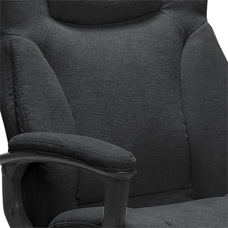 Serta at Home Style Hannah II Office Swivel Chair in Black
