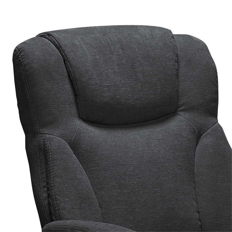Serta at Home Style Hannah II Office Swivel Chair in Black