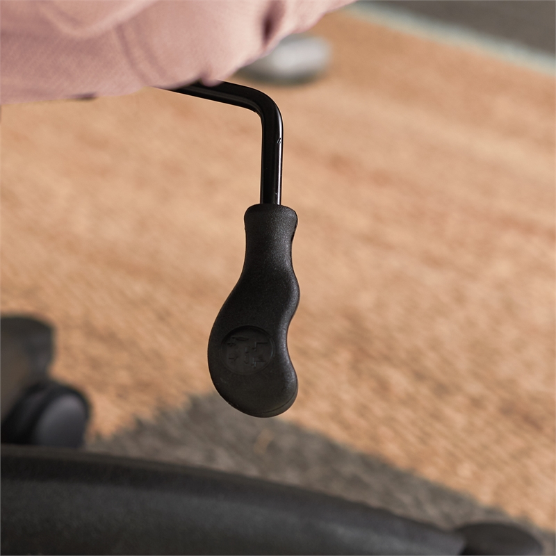 Serta at Home Style Hannah II Office Swivel Chair in Pink