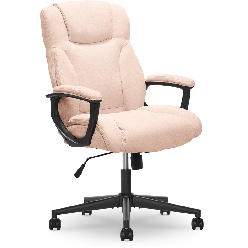 Serta at Home Style Hannah II Office Swivel Chair in Pink
