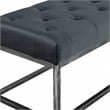 Finch Danes Tufted Bench with Iron Legs 72.5