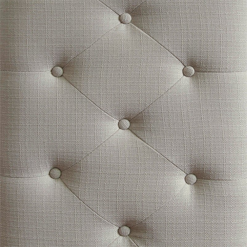 Finch Danes Tufted Bench with Iron Legs 72.5