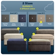 Serta at Home Olin Storage Ottoman in Beige