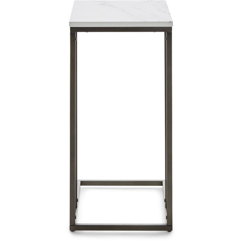Serta at Home Harton Side Table in Midnight Black