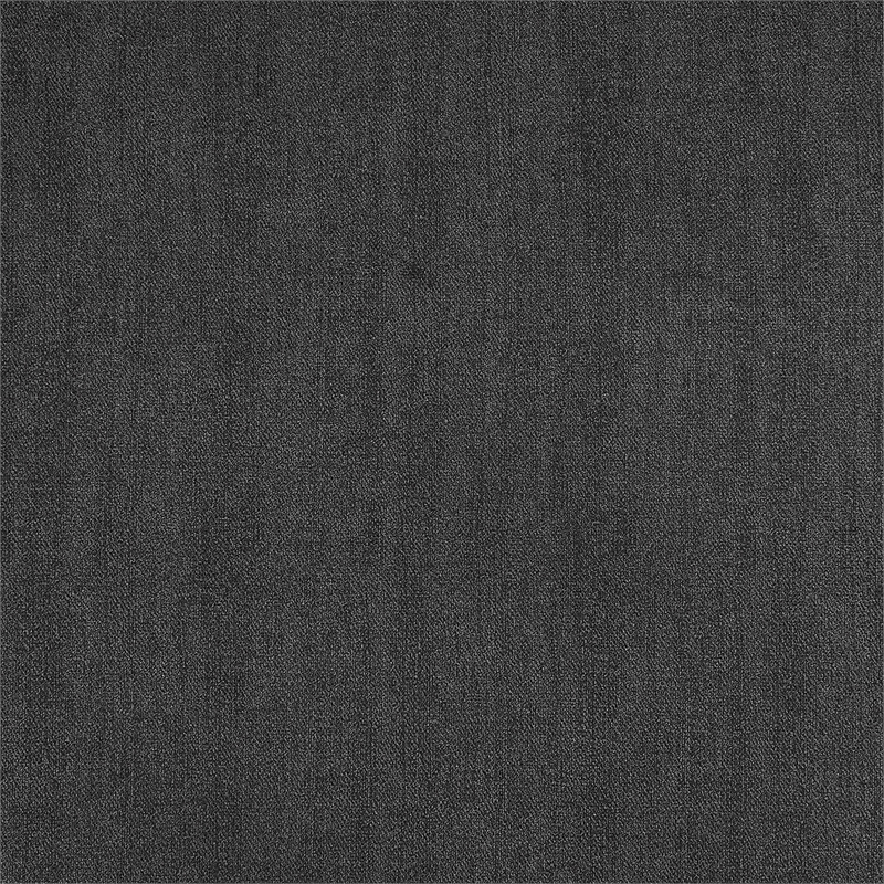 Serta Liam Parsons Upholstered Accent Dining Room Chair Set of 2 Charcoal Gray