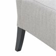 Serta Palisades Slipper Chair Pebble Gray