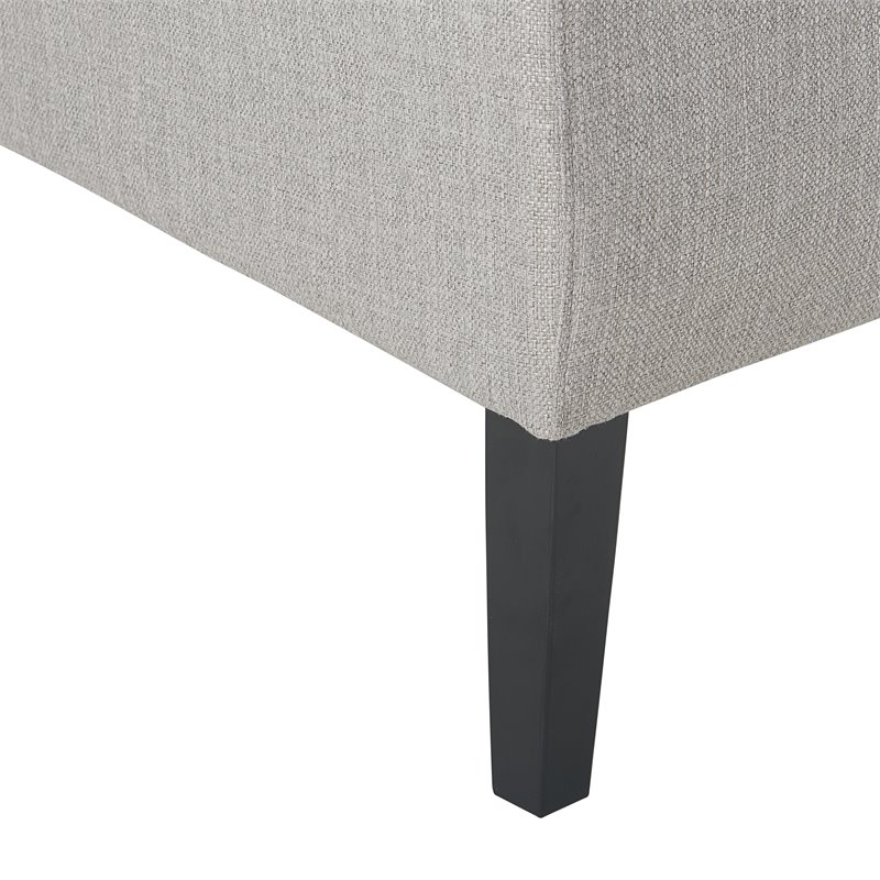 Serta Palisades Slipper Chair Pebble Gray