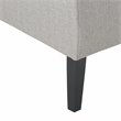 Serta Palisades Slipper Chair Pebble Gray