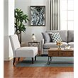 Serta Palisades Slipper Chair Pebble Gray