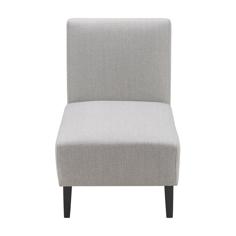 Serta Palisades Slipper Chair Pebble Gray