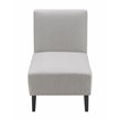 Serta Palisades Slipper Chair Pebble Gray