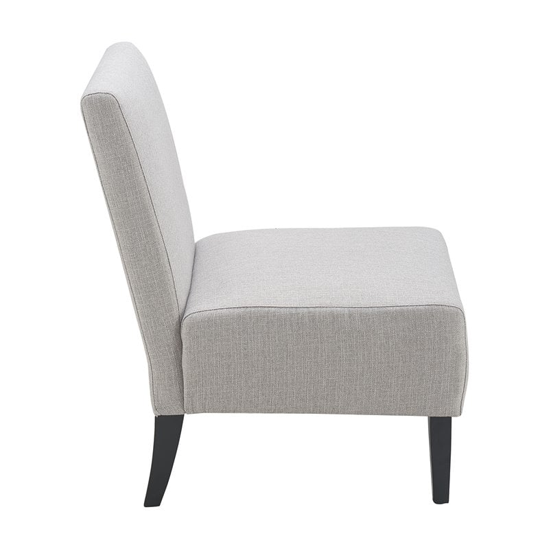 Serta Palisades Slipper Chair Pebble Gray