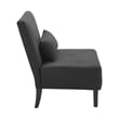 Serta Palisades Accent Chair Charcoal