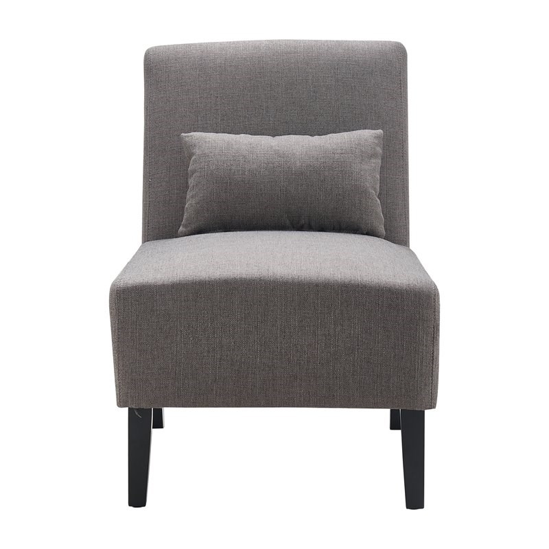 Serta Palisades Slipper Chair Gray