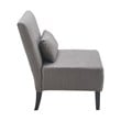 Serta Palisades Slipper Chair Gray