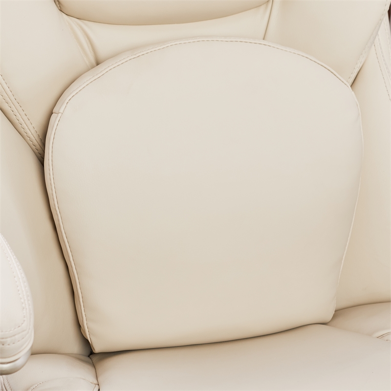 Serta Works Back In Motion Executive Office Chair In Inspired Ivory Chr200051