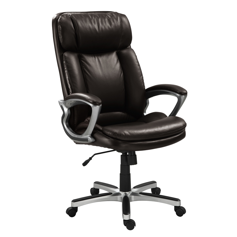 Serta Big And Tall Executive Office Chair In Old Chestnut Chr200056