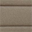 Serta Palisades Queen Upholstered Headboard in Brown