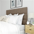 Serta Palisades Queen Upholstered Headboard in Brown