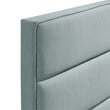 Serta Palisades Queen Upholstered Headboard in Light Blue