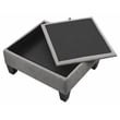 Serta Palisades 86 Reversible Small Space Sectional with Storage Soft Gray