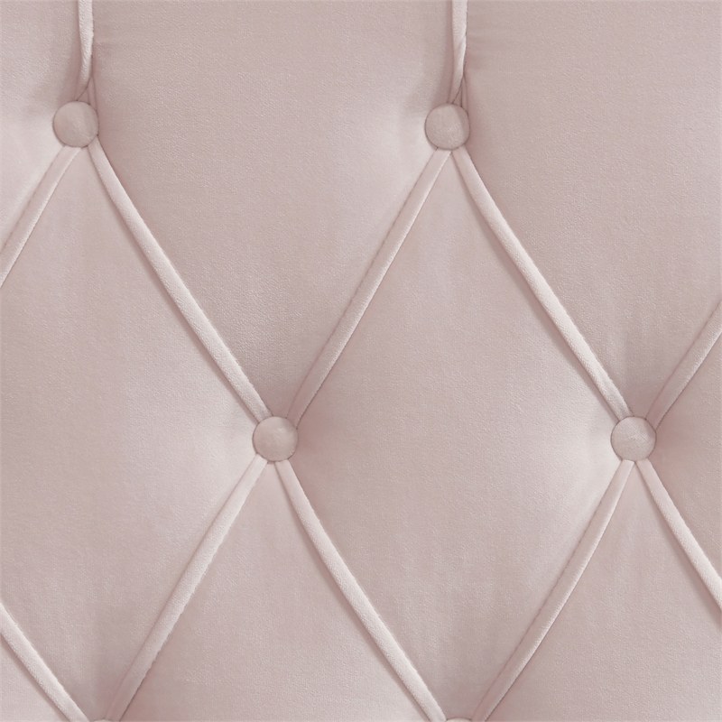 Serta at Home Lillian August Harlow Queen Size Headboard in Blush Pink