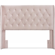 Serta at Home Lillian August Harlow Queen Size Headboard in Blush Pink