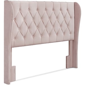 Serta at Home Lillian August Harlow Queen Size Headboard in Blush Pink