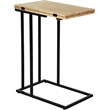 Serta Harton Rustic Expandable C Side Table Natural Brown