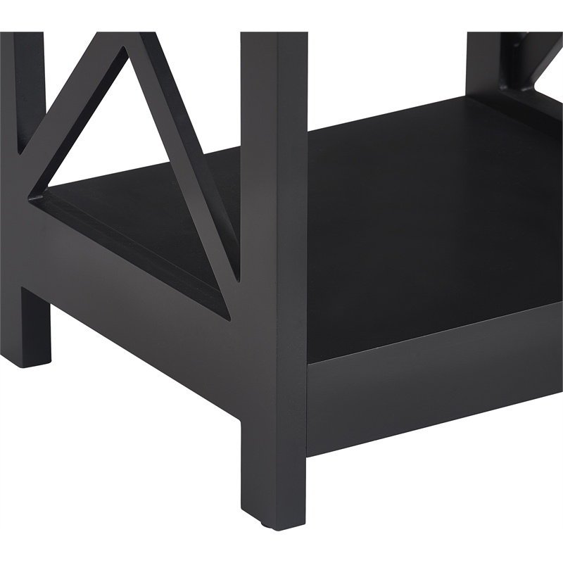 Serta Bismarck Side Table Black