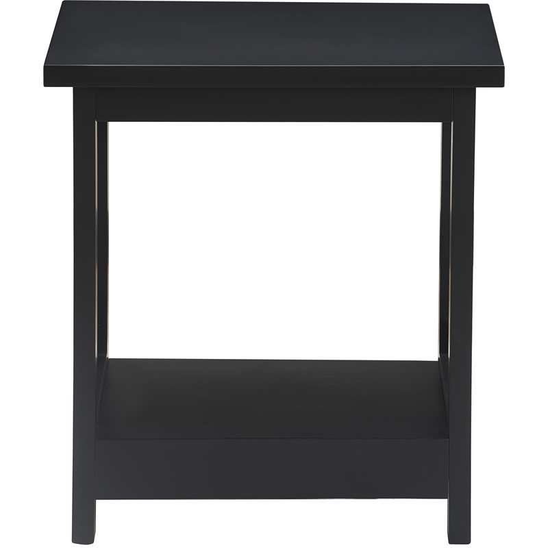 Serta Bismarck Side Table Black