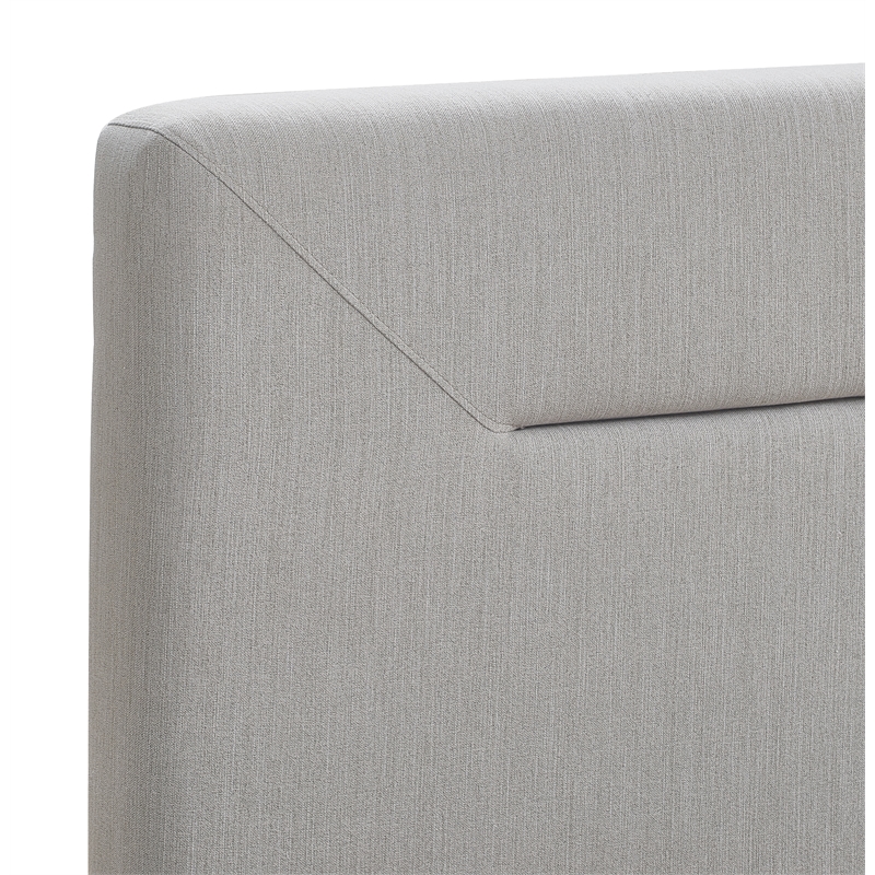 Serta Sierra Upholstered Bed Queen Size Gray