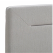 Serta Sierra Upholstered Bed Queen Size Gray